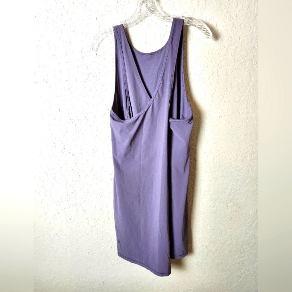 Lululemon Early Morning Dress Graphite Purple Size 12 - Picture 5 of 8